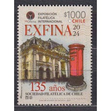 Chile Correo 2024 Yvert 2224 ** Mnh Exfilna 