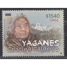 Chile Correo 2024 ** Mnh Cristina Calderon Yaganes