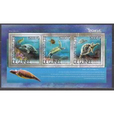 Guinea Republique - Correo Yvert 7103/105 ** Mnh Fauna Marina - Tortugas