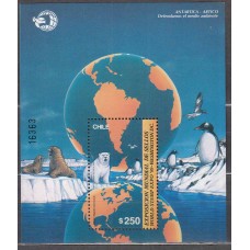 Chile Hojas Yvert 34 ** Mnh Fauna