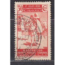 Marruecos Sueltos 1937 Edifil 176 usado