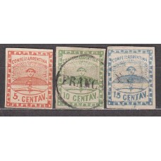 Argentina Correo 1858 Yvert 1/3 usado