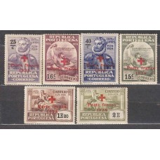 Portugal - Franquicia Yvert 32/37 ** Mnh