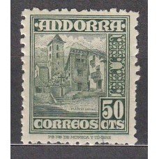 Andorra Española Sueltos 1948 Edifil 51 * Mh 