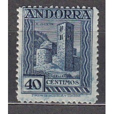 Andorra Española Sueltos 1929 Edifil 22 * Mh