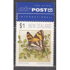 Nueva Zelanda - Correo 1995 Yvert 1384 ** Mnh Fauna - Mariposa