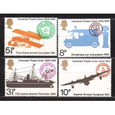 Gran Bretaña - Correo 1974 Yvert 725/8 ** Mnh  Transportes