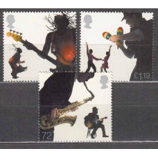 Gran Bretaña - Correo 2006 Yvert 2802/4 ** Mnh Música