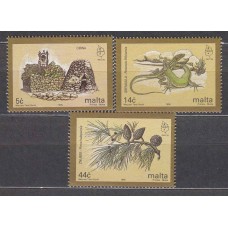 Malta - Correo 1995 Yvert 939/41 ** Mnh Fauna