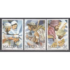 Malta - Correo 1991 Yvert 847/49 ** Mnh Navidad