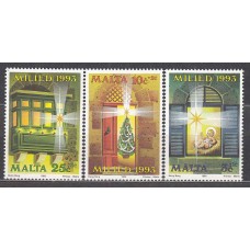 Malta - Correo 1992 Yvert 896/98 ** Mnh Navidad