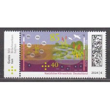 Alemania Federal Correo 2024 ** Mnh Protección del Medioambiente