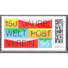 Alemania Federal Correo 2024 ** Mnh 150º Aniversario UPU