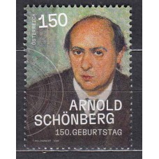 Austria Correo 2024 ** Mnh Arnold Schonbert - Personaje