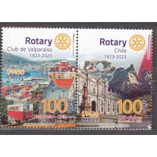 Chile Correo 2023 ** Mnh Rotary 