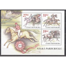 Chequia - Correo 2024 ** Mnh Carreras de Caballos