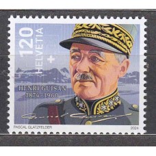 Suiza Correo 2024 ** Mnh General Guisan