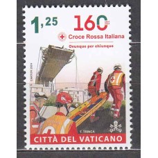 Vaticano Correo 2024 ** Mnh Cruz Roja