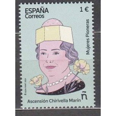 España II Centenario Correo 2024 ** Mnh Mujeres Pioneras - Ascension Chirivella Marin