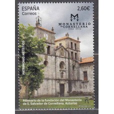 España II Centenario Correo 2024 ** Mnh Milenario Fundación Monasterio San Salvador Cornellana