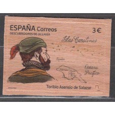 España II Centenario Correo 2024 ** Mnh Descubridores de Oceania Toribio Asensio de Salazar