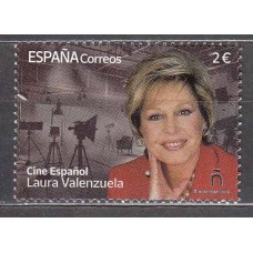 España II Centenario Correo 2024 ** Mnh Cine Español Laura Valenzuela