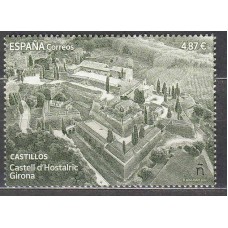 España II Centenario Correo 2024 ** Mnh Castell d Hostalric Girona