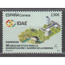 España II Centenario Correo 2024 ** Mnh 40 Años IDAE