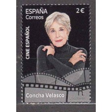 España II Centenario Correo 2024 ** Mnh Cine Español Concha Velasco