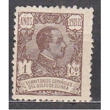 Guinea Sueltos 1922 Edifil 154 ** Mnh