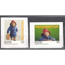 Suiza Correo 2024 ** Mnh Paddington - Dibujos Animados