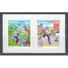 Suiza Correo 2024 ** Mnh Globine - Dibujos Animados