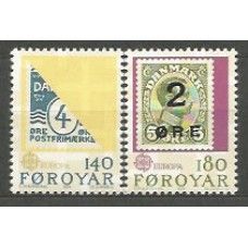 Feroe - Correo Yvert 37/38 ** Mnh Europa