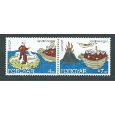 Feroe - Correo Yvert 254/5 ** Mnh Europa