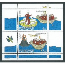 Feroe - Correo Yvert 256/7 ** Mnh Europa