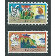 Feroe - Correo Yvert 272/3 ** Mnh Europa