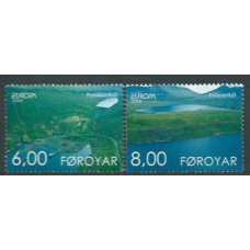 Feroe - Correo Yvert 398/9 ** Mnh Europa