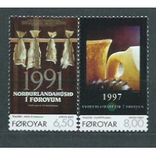 Feroe - Correo Yvert 444/5 ** Mnh Europa