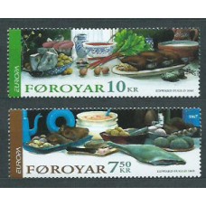 Feroe - Correo Yvert 524/5 ** Mnh Europa