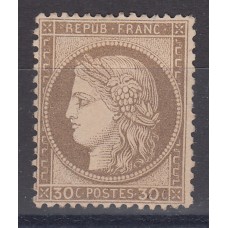 Francia - Correo 1872 Yvert 56 * Mh  Normal