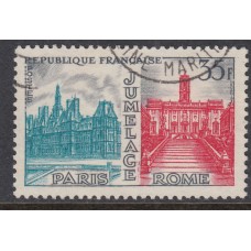 Francia - Correo 1958 Yvert 1176 usado