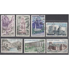 Francia - Correo 1960 Yvert 1235/41 usado