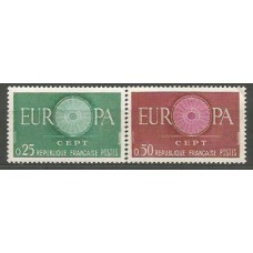 Francia - Correo 1960 Yvert 1266/7 ** Mnh  Europa