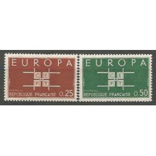 Francia - Correo 1963 Yvert 1396/7 ** Mnh  Europa