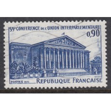 Francia - Correo 1971 Yvert 1688 usado   Asamblea nacional