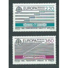 Francia - Correo 1988 Yvert 2531/2 ** Mnh  Europa