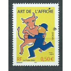 Francia - Correo 2003 Yvert 3556 ** Mnh  Cartel