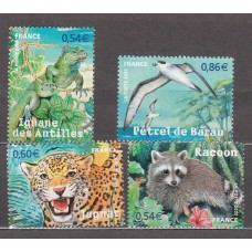 Francia - Correo 2007 Yvert 4033/6 ** Mnh  Fauna