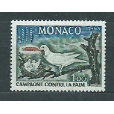 Monaco - Correo 1963 Yvert 611 ** Mnh  Campaña contra el hambre