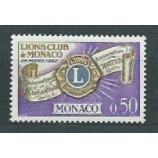 Monaco - Correo 1963 Yvert 613 ** Mnh   Club Lions